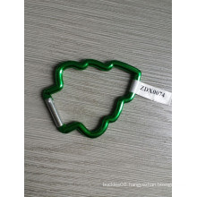 Xmas Tree Aluminum Hook with Green Color